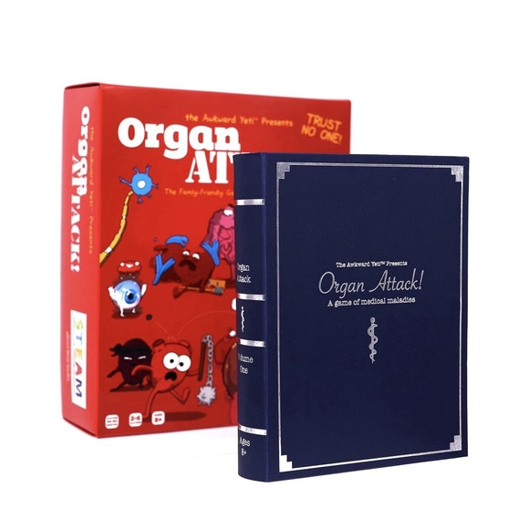 Organ Attack! by Awkward Yeti Family Friendly Edition New In Box - Picture 5 of 8